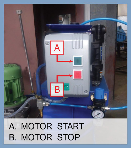 Die Lubricant Motor Start-Stop